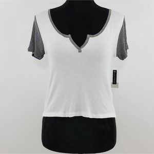 BP. Ribbed Crop Top Women's Tee